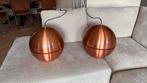 Zuiver Bol Lamp (2x), Huis en Inrichting, Lampen | Hanglampen, Ophalen, Gebruikt, Metaal, Koper