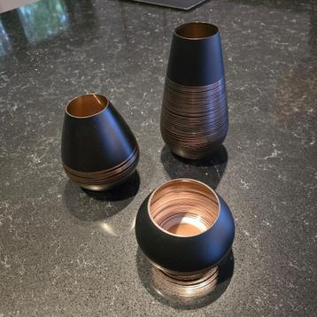 Soliflor Manufacture Swirl Villeroy en Boch 3 stuks beschikbaar voor biedingen