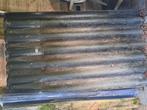 Dakplaten 8 stuks, Doe-het-zelf en Verbouw, Dakpannen en Dakbedekking, Gebruikt, 15 m² of meer, Metaal, Ophalen