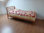 Bedframe 90x200 cm, Ophalen, 85 tot 100 cm, Zo goed als nieuw, Matras