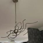 Hang lamp metaal, Huis en Inrichting, Lampen | Kroonluchters, Ophalen, Zo goed als nieuw, Metaal