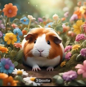 Cavia diamond paint beschikbaar voor biedingen