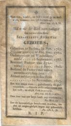 S A Geboers 30-12-1757 te Baelen 30-11-1827  te Rykevorsel, Verzenden, Bidprentje