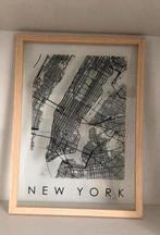 Hip schilderij new york houten lijstje, Huis en Inrichting, Woonaccessoires | Schilderijen, Tekeningen en Foto's, Ophalen, Schilderij