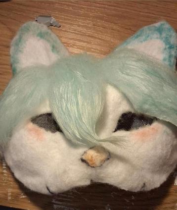 kattenmasker/therian mask! LQ/MQ ZSMW!!! beschikbaar voor biedingen