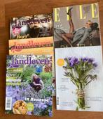 5 tijdschriften Landleven, Seasons en Elle, Boeken, Tijdschriften en Kranten, Ophalen of Verzenden, Zo goed als nieuw