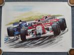 Formule 1 poster van Aad van Koningshoven, Ophalen of Verzenden, Zo goed als nieuw, Formule 1
