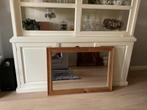 Grenen spiegel, Ophalen, Zo goed als nieuw, 100 tot 125 cm, Minder dan 100 cm
