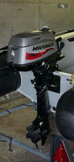 Mariner 4pk 2023 kortstaart four stroke buitenboordmotor, Ophalen, Minder dan 5 pk, Viertaktmotor, Zo goed als nieuw