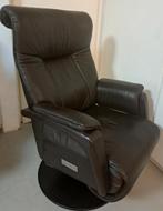 Prominent Malmo Sta-op relaxfauteuil op accu Leer Elektrisch, Ophalen, Minder dan 75 cm, Leer, Zo goed als nieuw