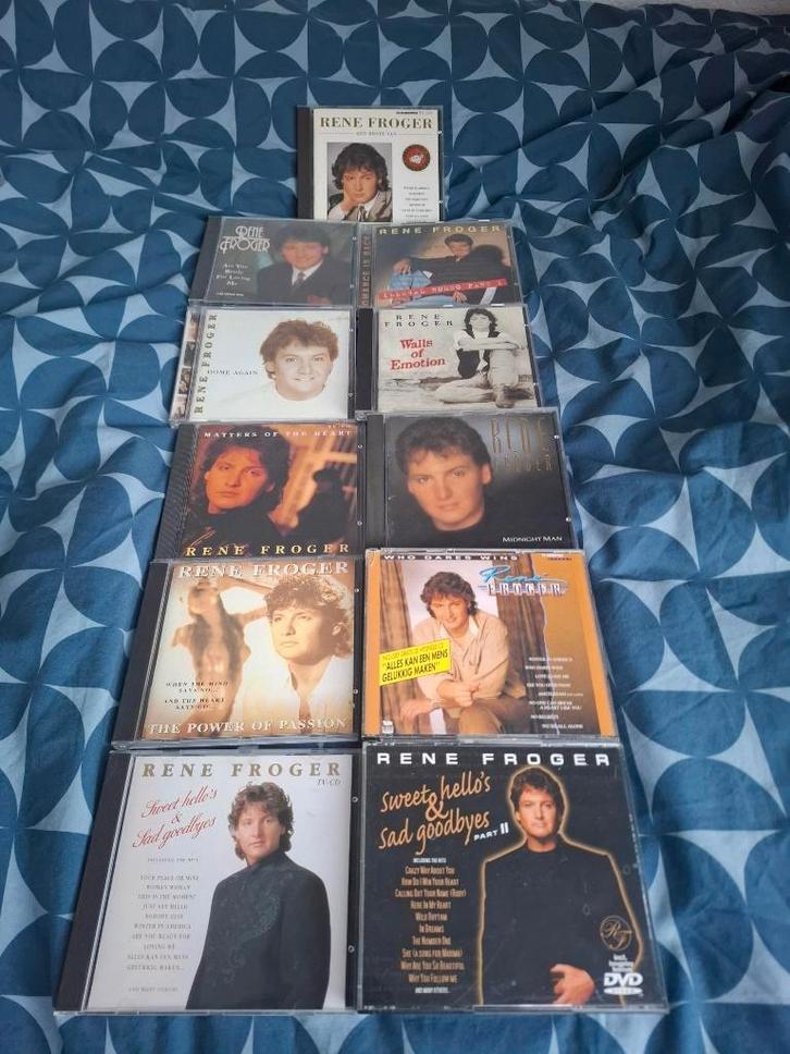 rene froger, Cd's en Dvd's, Cd's | Pop, Zo goed als nieuw, 1980 tot 2000, Ophalen of Verzenden