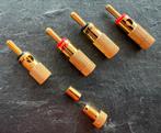 Sharkwire banana plugs. Nieuw !, Audio, Tv en Foto, Audiokabels en Televisiekabels, Ophalen of Verzenden, Nieuw, Luidsprekerkabel