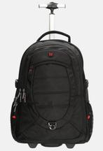 Enrico Benetti Cornell rugzak trolley handbagage 52 liter, Uitschuifbare handgreep, 30 cm of meer, Zwart, Minder dan 40 cm