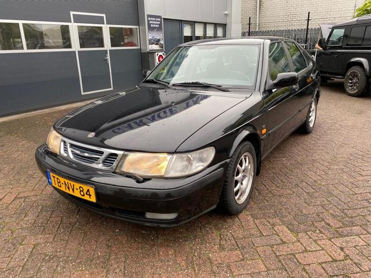Saab 9-3 2.0 INTROD.SPEC. Leer,Trekhaak. apk 06-10-2026, Auto's, Saab, Bedrijf, Saab 9-3, ABS, Airbags, Centrale vergrendeling