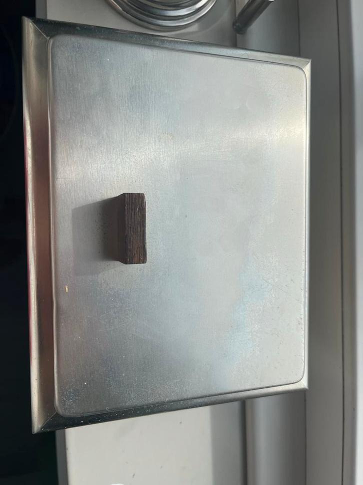 Vintage Tabaksdoosje - Vliegbasis Leeuwarden, Antiek en Kunst, Curiosa en Brocante, Ophalen of Verzenden