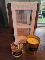 Twee verschillende geurkaarsen en geurolie, Overige materialen, Overige kleuren, Nieuw, Ophalen of Verzenden
