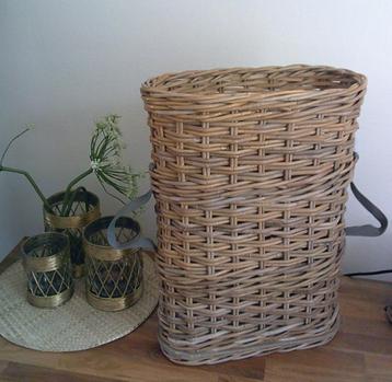 ROTAN paraplu mand decoratiemand opbergmand met handsvaten beschikbaar voor biedingen