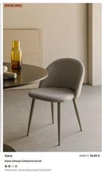 Kana set van 2 eetkamerstoelen Chairs, Huis en Inrichting, Stoelen, Overige materialen, Twee, Overige kleuren, Ophalen of Verzenden