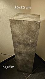 Lichtgewicht metalen zuil - 105cm hoog, Huis en Inrichting, Woonaccessoires | Zuilen en Pilaren, Ophalen, Zo goed als nieuw