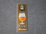 DUVEL GLACOIDE RECLAMEBORD, Verzamelen, Biermerken, Ophalen, Zo goed als nieuw, Reclamebord, Plaat of Schild, Duvel