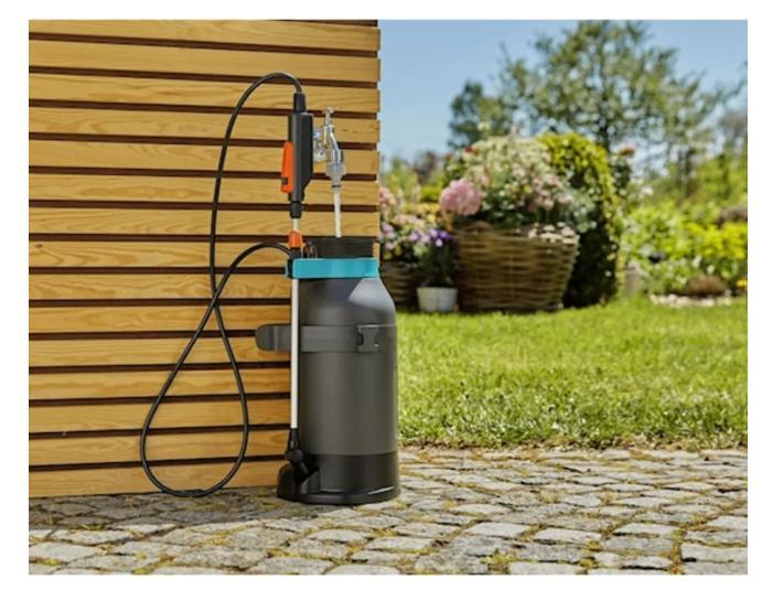 Gardena Drukspuit 5L Plus Antraciet, Tuin en Terras, Bestrijdingsmiddelen, Zo goed als nieuw, Ongediertebestrijding, Ophalen
