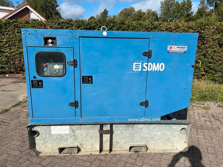 SDMO 44 kVA 40 John Deere 4045 aggregaat stroomgroep, Doe-het-zelf en Verbouw, Aggregaten, Gebruikt, Dieselolie, Ophalen