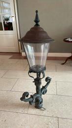 Gietijzeren buitenlamp geen fitting, Antiek en Kunst, Ophalen