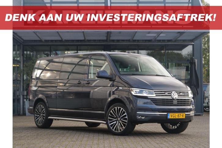 Volkswagen Transporter 2.0 TDI 150 | Aut. | DC | Bulli | L2H, Auto's, Bestelauto's, Bedrijf, Te koop, ABS, Adaptive Cruise Control