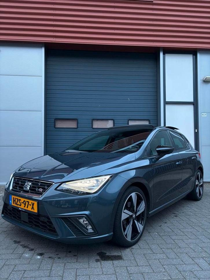 Seat Ibiza 1.0 TSI 110pk 2021 Grijs BOMVOL!!!, Auto's, Seat, Particulier, Ibiza, ABS, Achteruitrijcamera, Adaptieve lichten, Adaptive Cruise Control