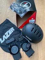 Fazer Armor Black Mat maat M incl. handschoenen, Sport en Fitness, Skateboarden, Longboard, Zo goed als nieuw, Ophalen, Bescherming