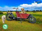 Niet elektrische bakfiets hondenbakfiets voor grote honden, Fietsen en Brommers, Fietsen | Bakfietsen, Info@bakfiets.nl, Ophalen of Verzenden