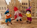 Voor de seizoenstafel, Sinterklaas en pieten,wolvilt, Ophalen of Verzenden, Nieuw, Overige typen