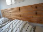 Achterwand voor bed, houten wandpaneel, Ophalen, Zo goed als nieuw, Tweepersoons, Hout