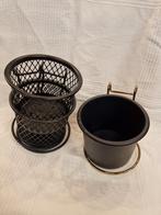 HULTARP Houder - Zwart - 14x16 cm 3x, Huis en Inrichting, Ophalen of Verzenden, Zo goed als nieuw