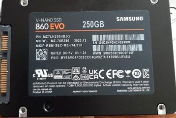 Samsung 860 EVO 250gb beschikbaar voor biedingen