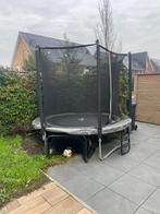 BERG Trampoline 270 cm met ladder en veiligheidsnet, Ophalen, Zo goed als nieuw