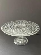 Taart etagere - taartschaal op voet € 12,50, Huis en Inrichting, Keuken | Servies, Ophalen of Verzenden, Overige stijlen, Glas