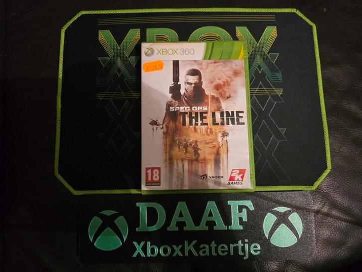Spec Ops The Line - Xbox 360/one/series X (cover lichte scha, Spelcomputers en Games, Games | Xbox 360, Gebruikt, Avontuur en Actie