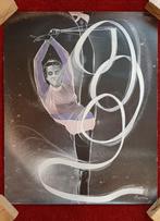 poster Ritmische Gymnastiek, RSG, met lint, zgan!, Sport en Fitness, Turnen, Ophalen of Verzenden, Zo goed als nieuw, Overige typen