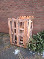 Gratis 4 houten pallets, Doe-het-zelf en Verbouw, Hout en Planken, Ophalen of Verzenden, Overige houtsoorten, Minder dan 200 cm
