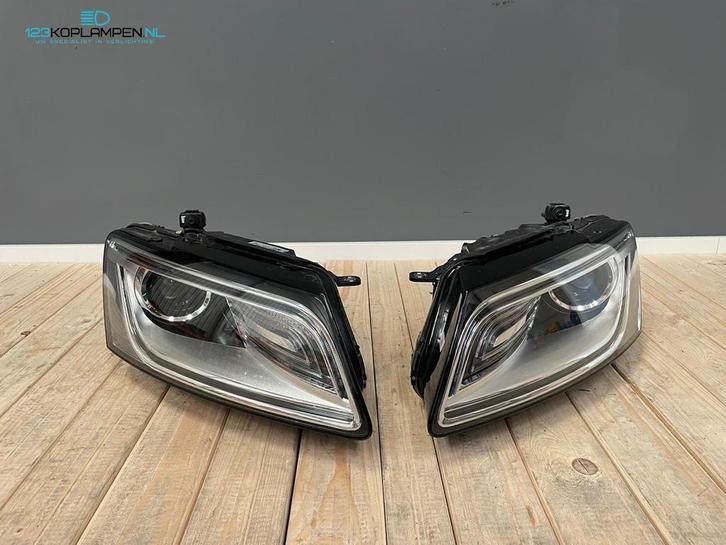 Audi Q5 8R facelift Xenon koplamp koplampen links rechts, Auto-onderdelen, Verlichting, Audi, Gebruikt, Herkomst onderdeel bekend