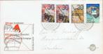 Nederland 8x FDC uit 1975 nr. E137 t/m E144, Postzegels en Munten, Postzegels | Nederland, Verzenden, Na 1940, Gestempeld