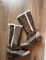 Hoge laarzen van Manas Design Italië, Kleding | Dames, Hoge laarzen, Bruin, Ophalen of Verzenden, Zo goed als nieuw