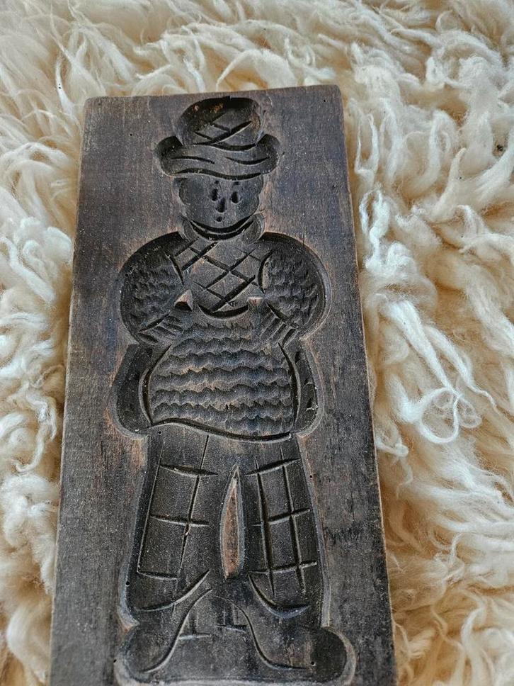 Oude Speculaasplank - Vrijer, Antiek en Kunst, Antiek | Keukenbenodigdheden, Ophalen of Verzenden