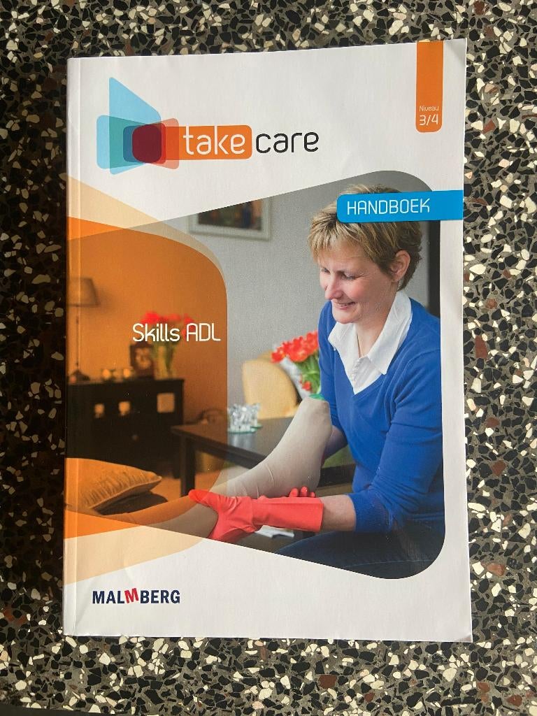 Take Care Skills ADL niv.3/4 en Skills VTH niv. 3 z.g.a.n., Ophalen, Malmberg, Zo goed als nieuw, Nederlands