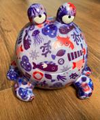 Pomme pidou spaarpot Pinky de krab, blauw, Ophalen of Verzenden, Zo goed als nieuw, Steen, Aardewerk of Keramiek, Dier