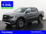 Ford Ranger Dubbel Cabine 2.3 PHEV 280 e-4WD Wildtrak | Elek, Auto's, Ford, Automaat, 12 maanden, Euro 6, Leder