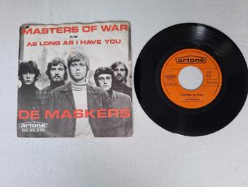 De Maskers / Masters of war/as long as i have you 1966 beschikbaar voor biedingen