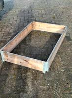 Pallet rand palletranden, Tuin en Terras, Bloembakken en Plantenbakken, Ophalen, Balkon, Zo goed als nieuw, Rechthoekig
