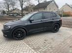 Bomvolle ! Volkswagen Tiguan 2.0 TSI 190pk 4Motion DSG, Zwart, 1984 cc, 2500 kg, Zwart